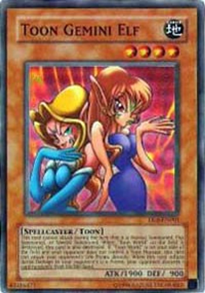 Toon Gemini Elf (DL6-EN001) - Super Rare