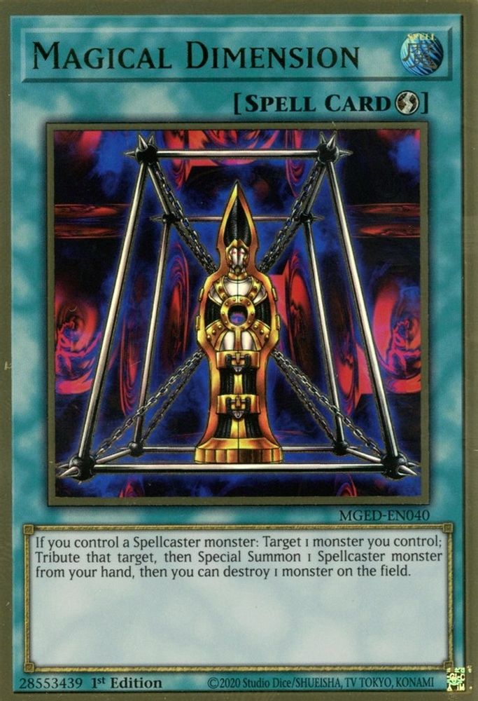 Magical Dimension (MGED-EN040) - Premium Gold Rare