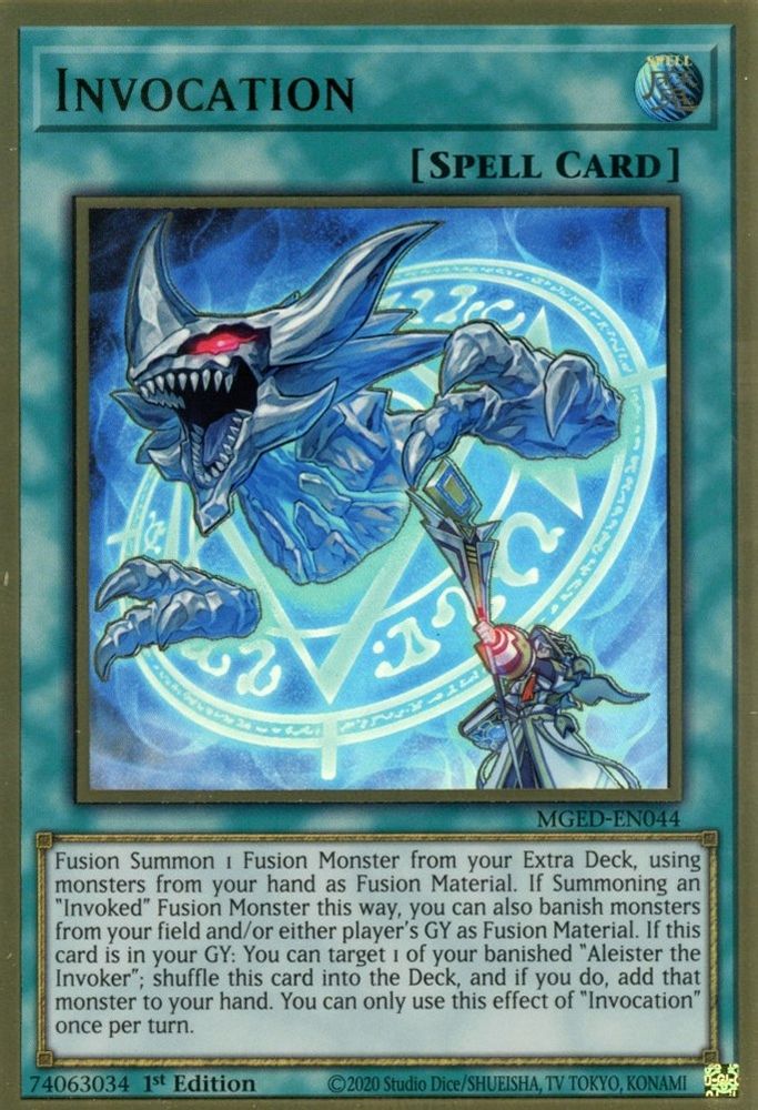 Invocation [MGED-EN044] Or Rare 
