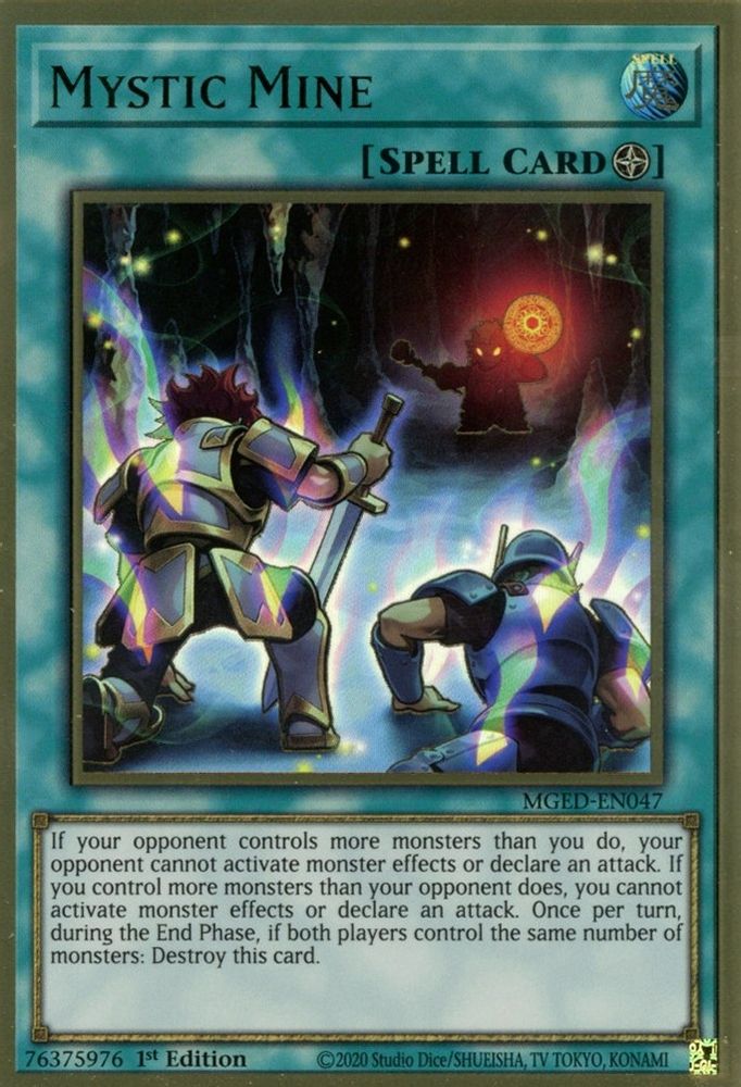 Mystic Mine (MGED-EN047) - Premium Gold Rare