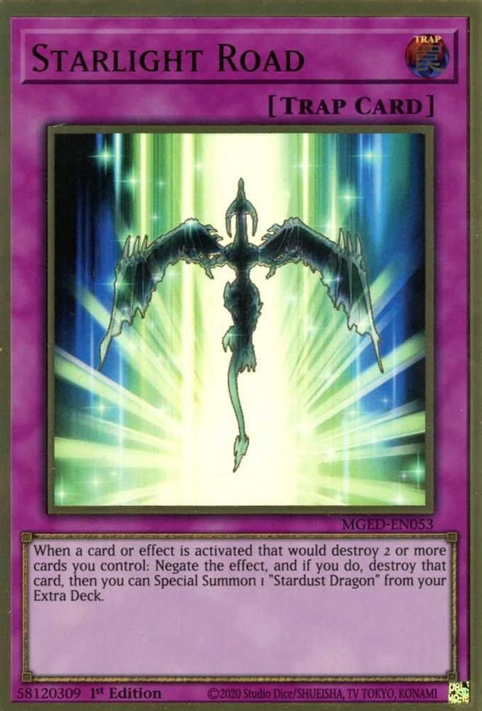 Starlight Road (MGED-EN053) - Premium Gold Rare