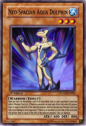 Neo-Spacian Aqua Dolphin (POTD-EN003) - Super Rare