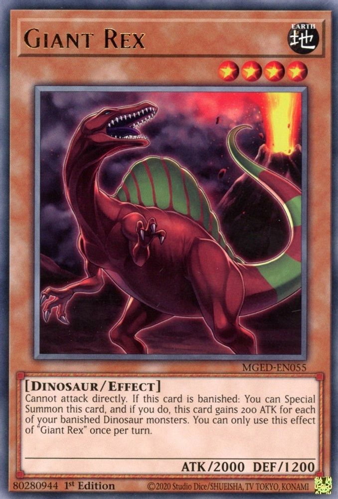 Giant Rex (MGED-EN055) - Rare