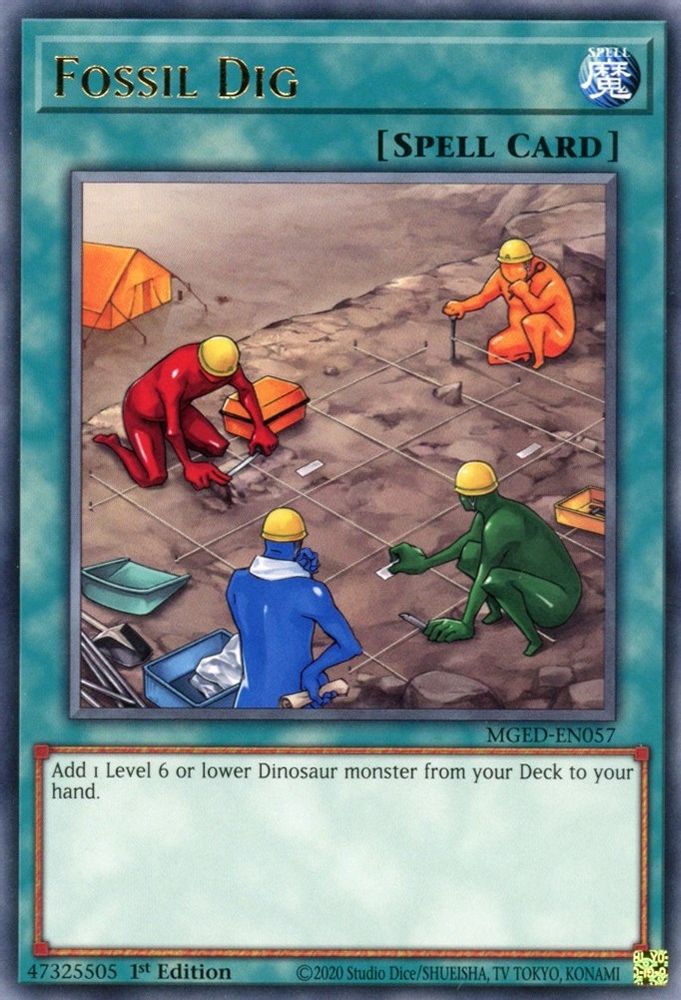 Fossil Dig (MGED-EN057) - Rare