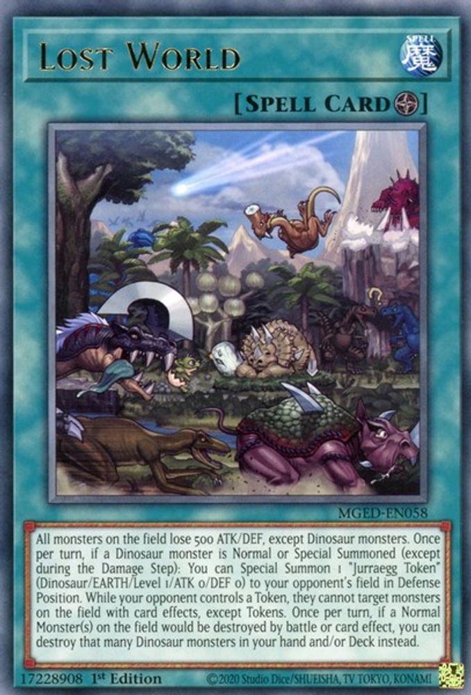Lost World (MGED-EN058) - Rare