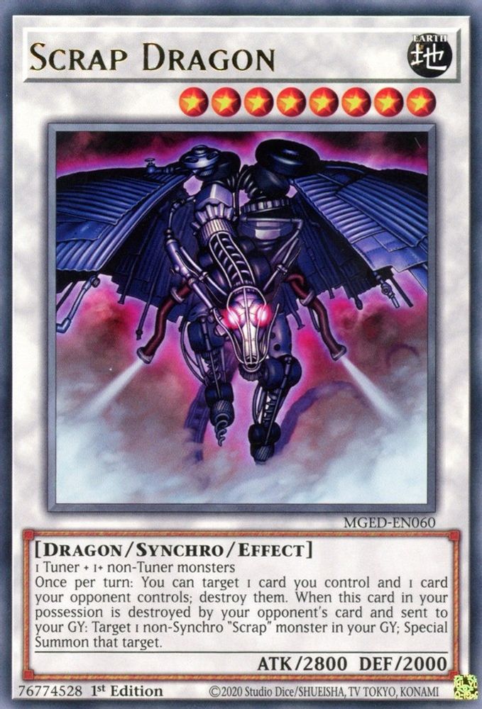 Scrap Dragon (MGED-EN060) - Rare