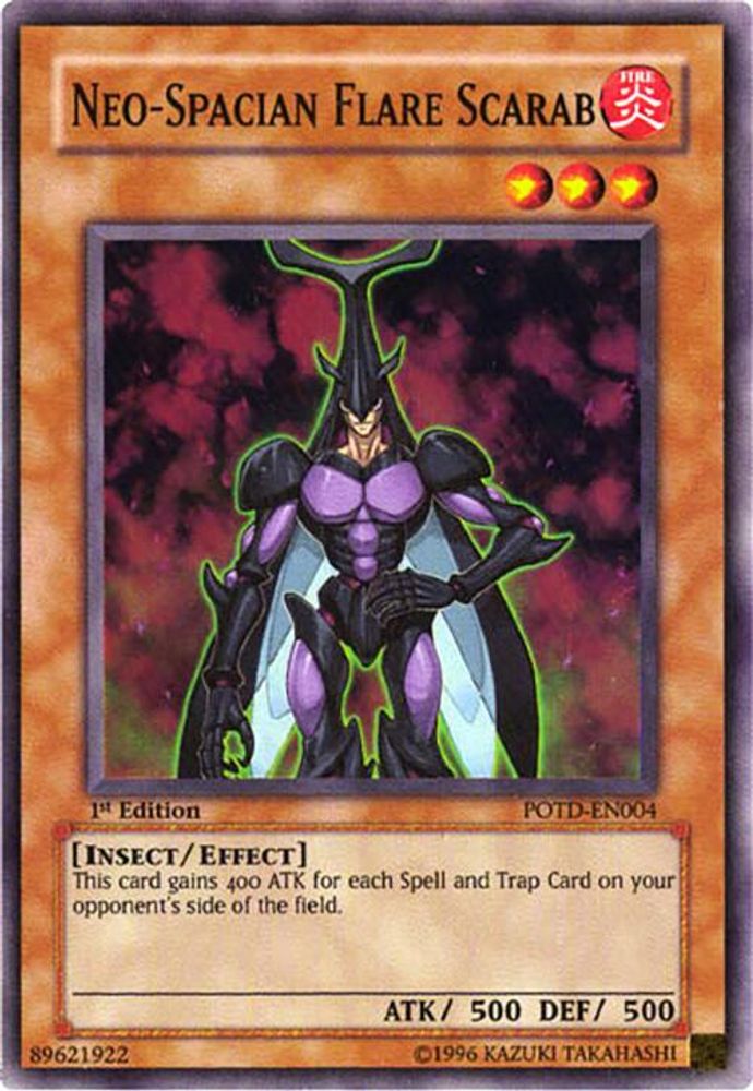 Neo-Spacian Flare Scarab (POTD-EN004) - Super Rare