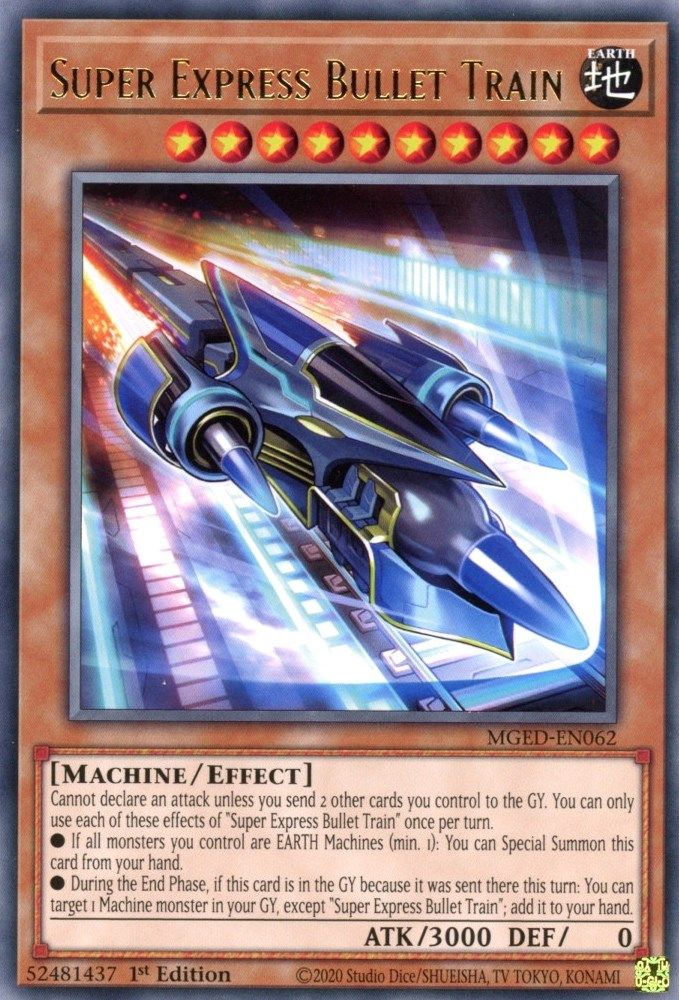 Super Express Bullet Train (MGED-EN062) - Rare