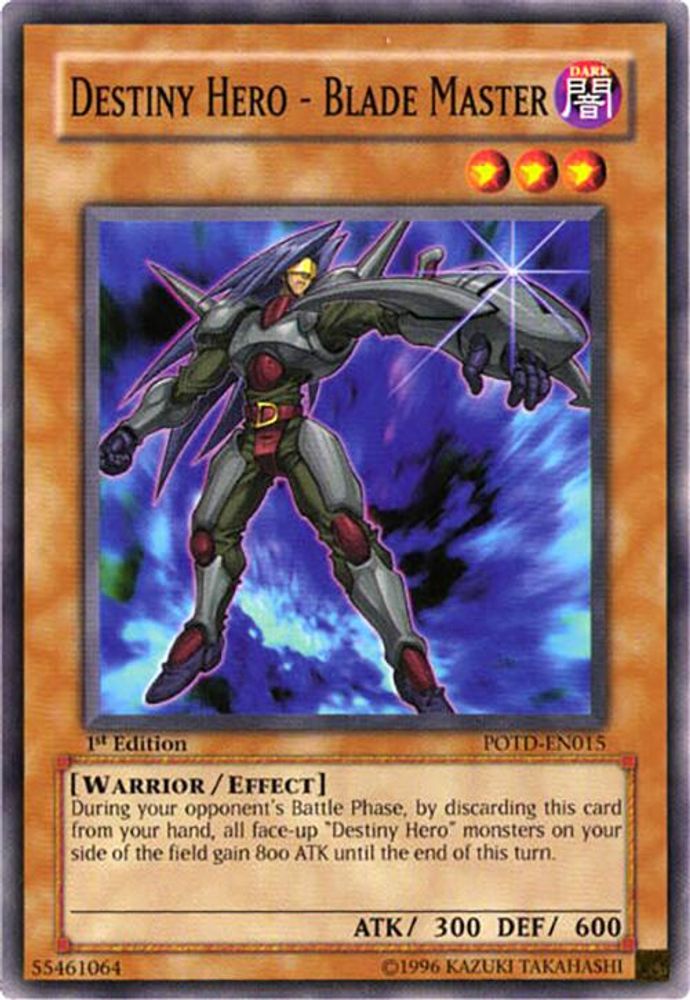 Destiny Hero - Blade Master (POTD-EN015) - Common