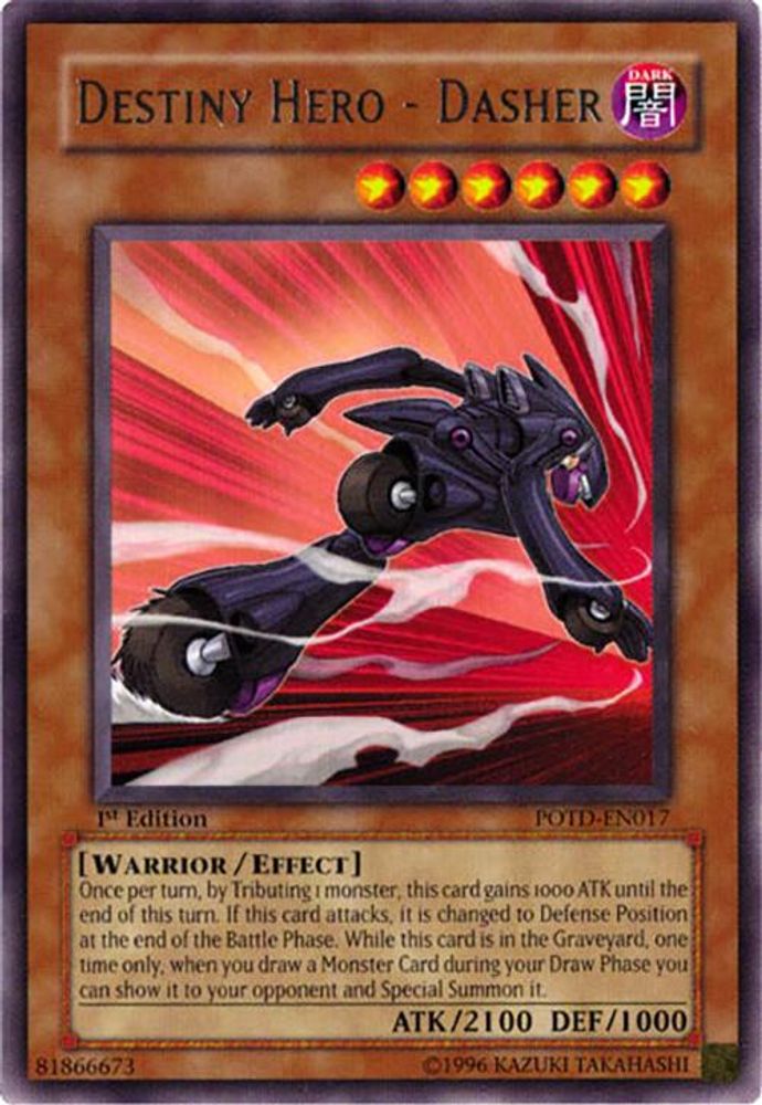 Destiny Hero - Dasher (POTD-EN017) - Rare