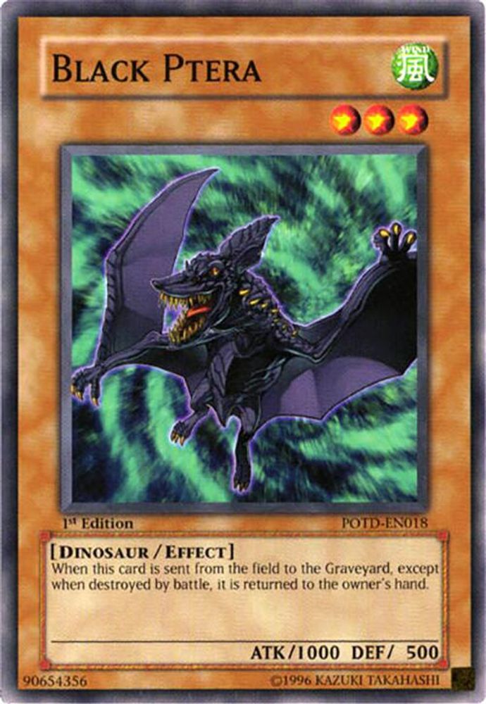Black Ptera (POTD-EN018) - Common