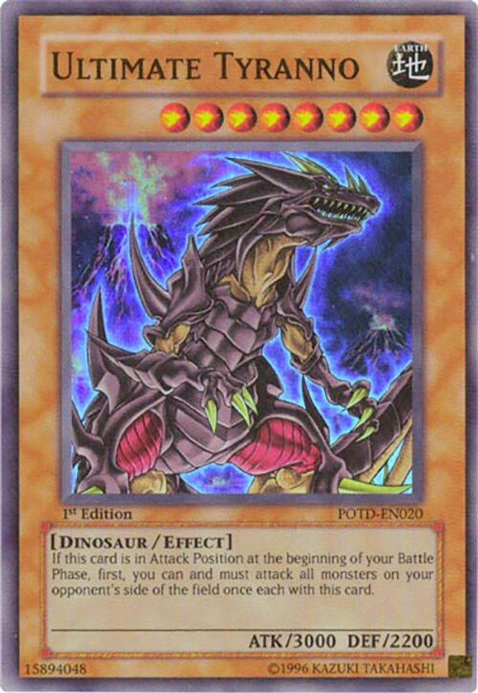 Ultimate Tyranno (POTD-EN020) - Super Rare