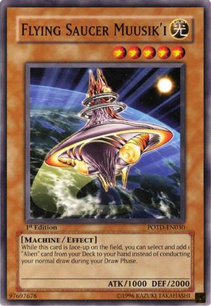 Flying Saucer Muusik'i (POTD-EN030) - Common