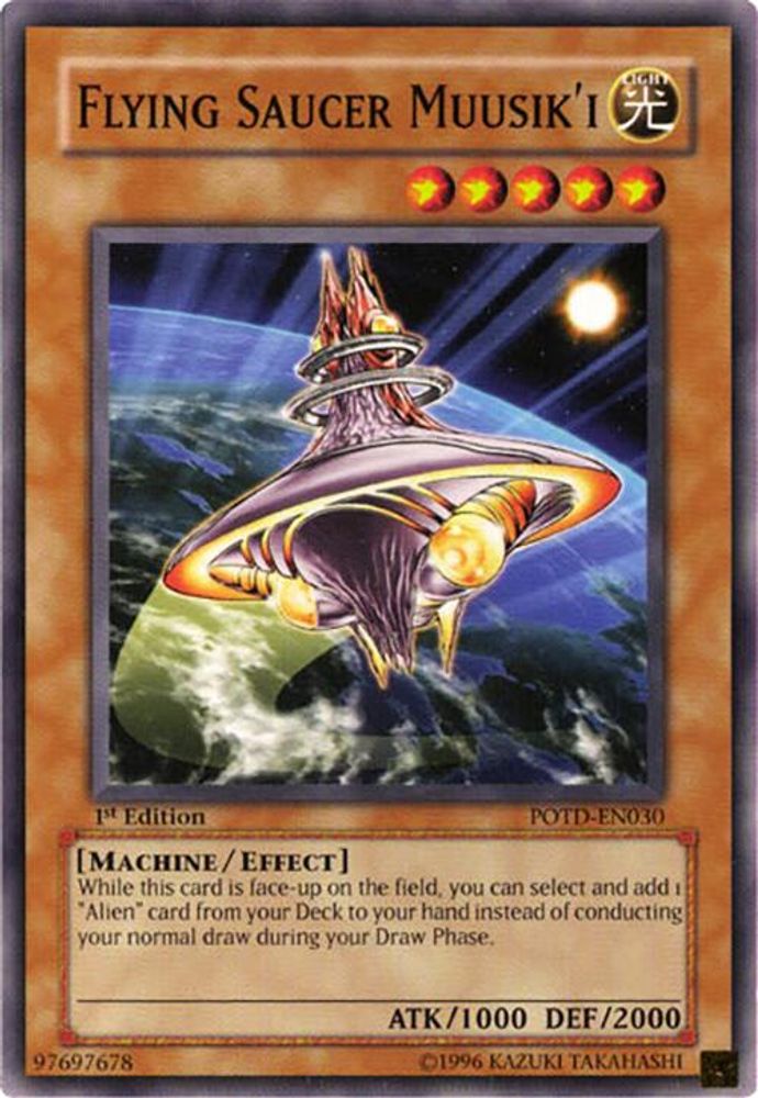 Flying Saucer Muusik'i (POTD-EN030) - Common