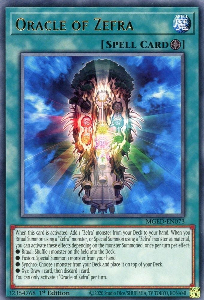 Oracle of Zefra (MGED-EN073) - Rare