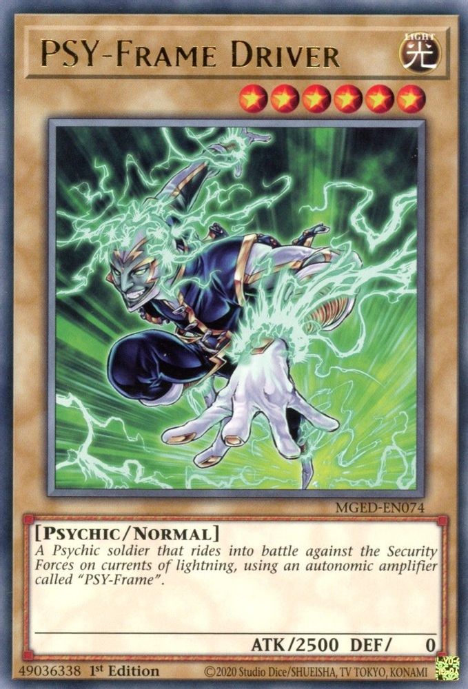 PSY-Frame Driver (MGED-EN074) - Rare