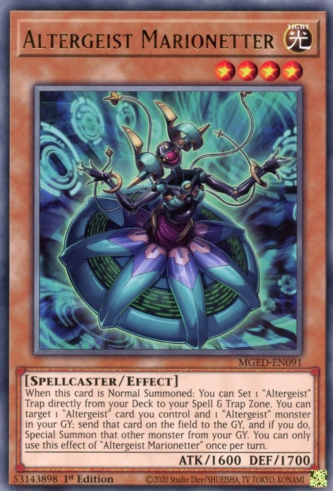 Marionnette Altergeist [MGED-EN091] Rare 