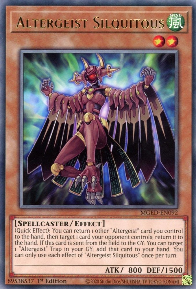 Altergeist Silquitous (MGED-EN092) - Rare