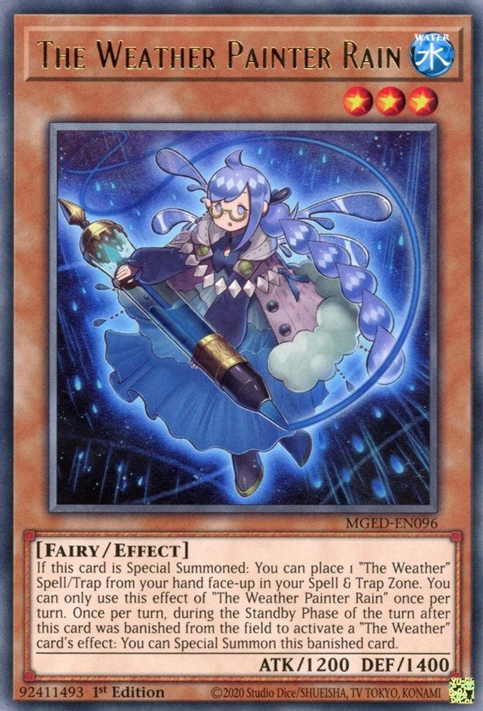 The Weather Painter Rain (MGED-EN096) - Rare