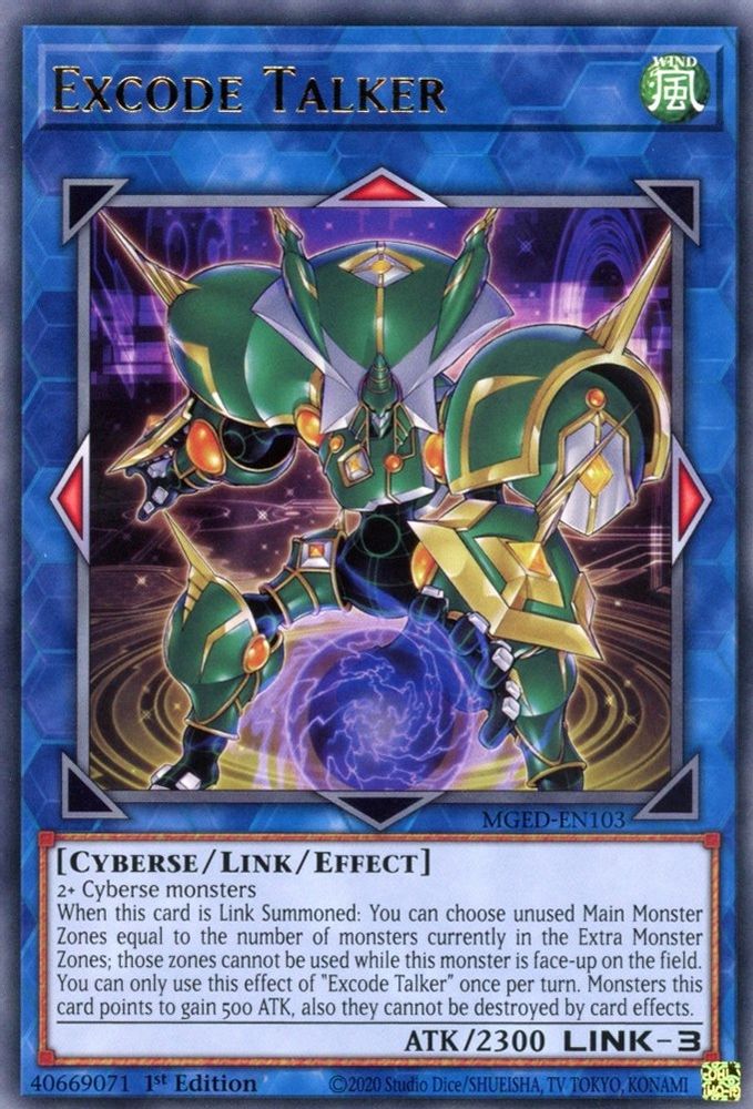 Excode Talker (MGED-EN103) - Rare
