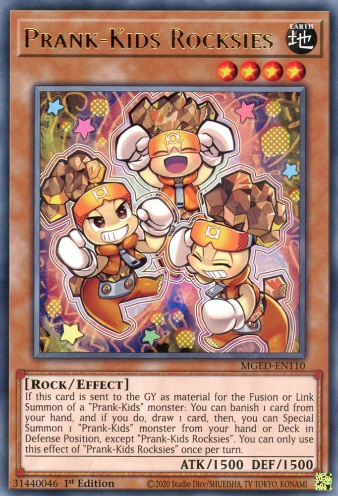 Prank-Kids Rocksies [MGED-EN110] Rare 