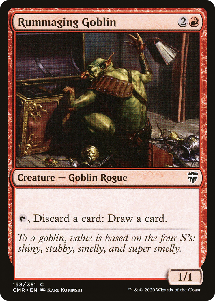 Gobelin fouillant [Commander Legends] 