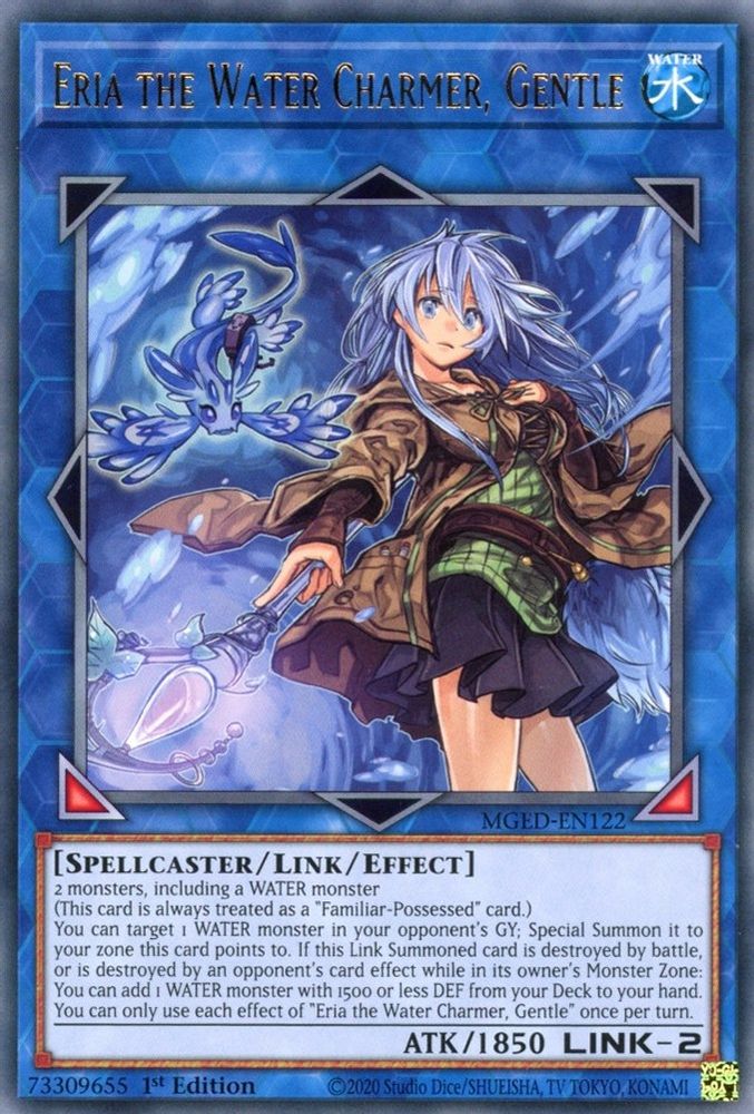 Eria the Water Charmer, Gentle (MGED-EN122) - Rare