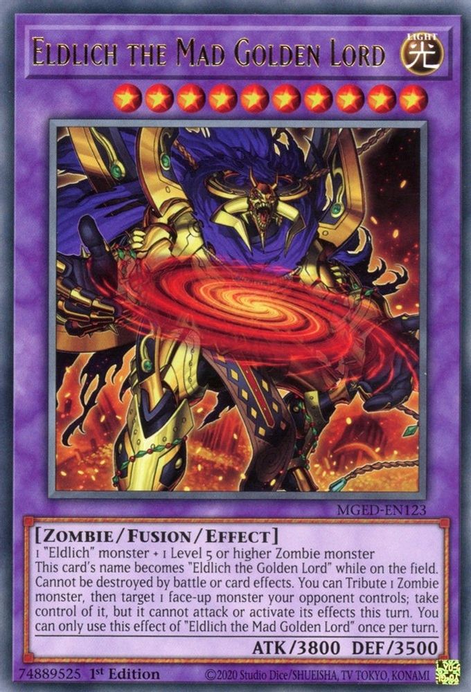 Eldlich the Mad Golden Lord (MGED-EN123) - Rare