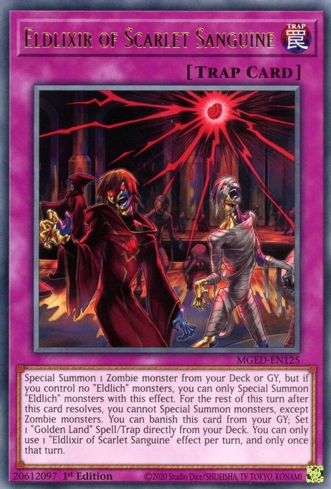 Eldlixir de Sanguine Écarlate [MGED-EN125] Rare 
