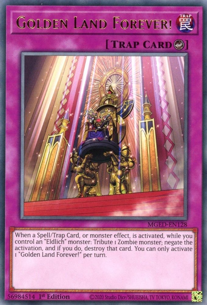 Golden Land Forever! (MGED-EN128) - Rare