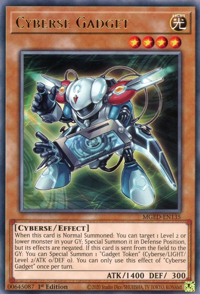 Cyberse Gadget (MGED-EN135) - Rare