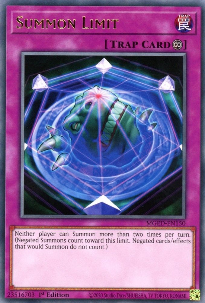 Limite d'invocation [MGED-EN150] Rare 
