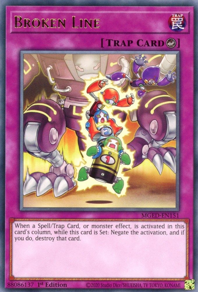 Broken Line (MGED-EN151) - Rare