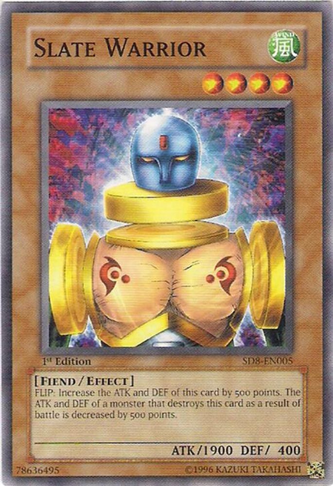 Slate Warrior (SD8-EN005) - Common