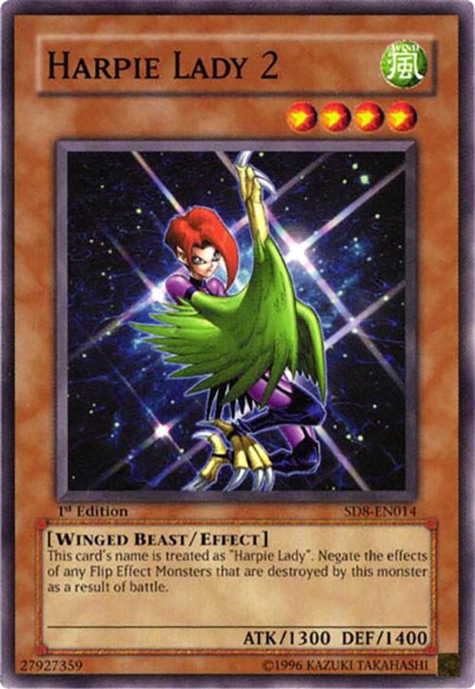 Harpie Lady 2 (SD8-EN014) - Common