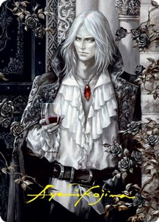 Sorin the Mirthless (2/81) Art Card (Gold-Stamped Signature) (ASVOW-002) - Art Series: Innistrad: Crimson Vow
