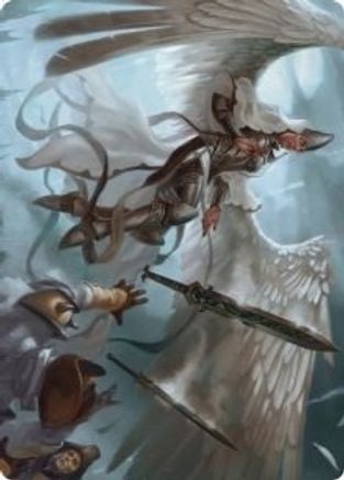 Angelic Quartermaster Art Card (ASVOW-005) - Art Series: Innistrad: Crimson Vow