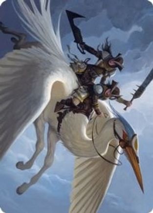 Gryffwing Cavalry Art Card (ASVOW-011) - Art Series: Innistrad: Crimson Vow