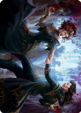 Falkenrath Celebrants (43/81) Art Card (ASVOW-043) - Art Series: Innistrad: Crimson Vow