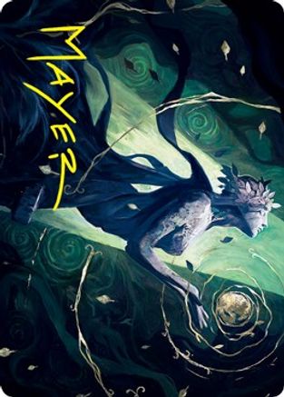 Nature's Embrace Art Card (Gold-Stamped Signature) (ASVOW-052) - Art Series: Innistrad: Crimson Vow
