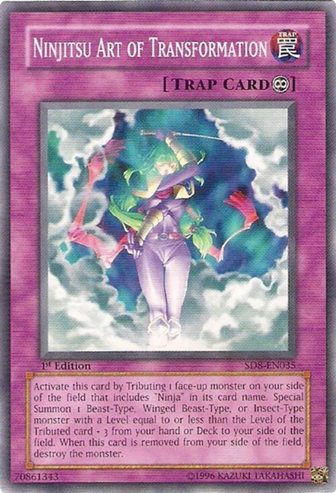 Ninjitsu Art de Transformation [SD8-EN035] Commun 