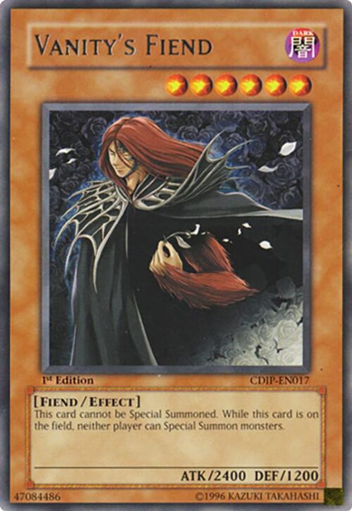 Vanity's Fiend (CDIP-EN017) - Rare