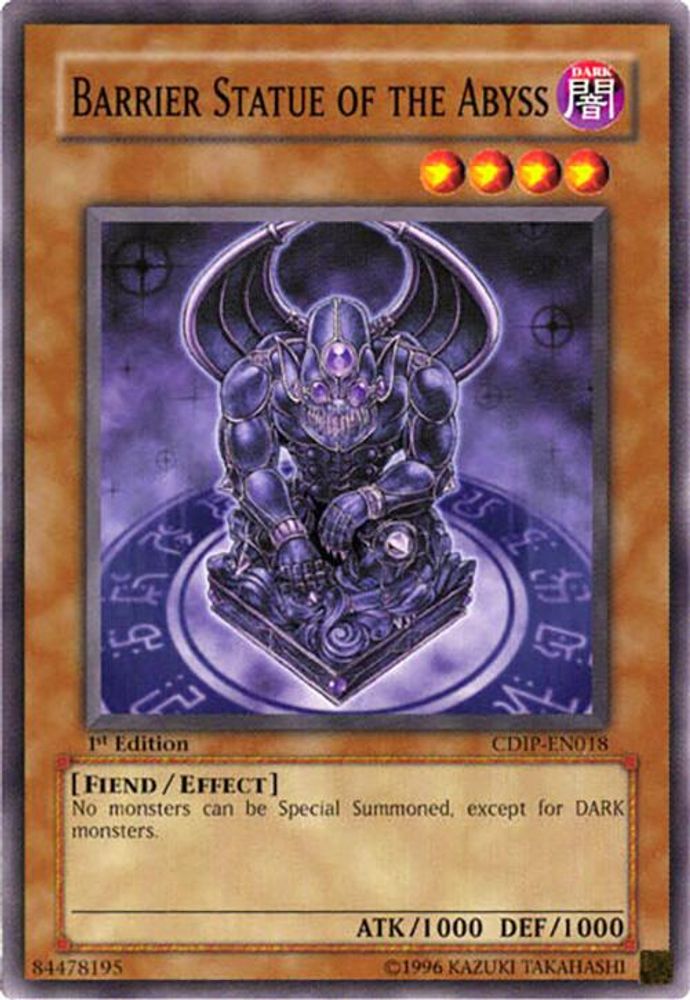 Barrier Statue of the Abyss (CDIP-EN018) - Common