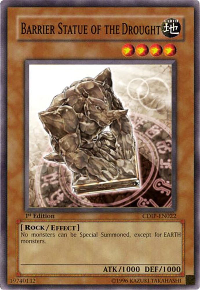 Barrier Statue of the Drought (CDIP-EN022) - Common