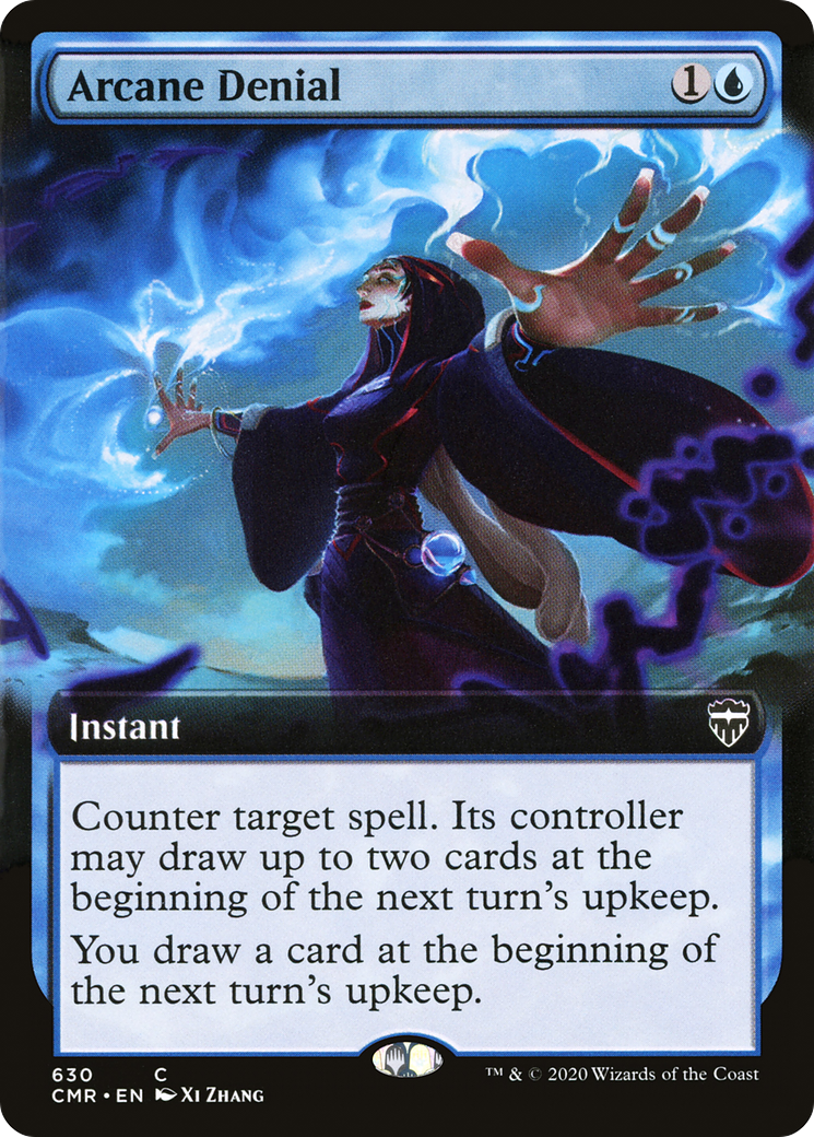 Déni des arcanes (art étendu) [Commander Legends] 