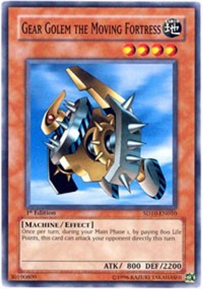 Gear Golem, la forteresse mobile [SD10-EN010] Commun 