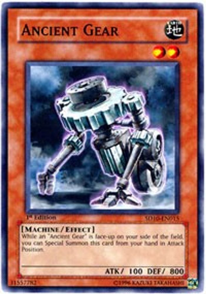 Ancient Gear (SD10-EN015) - Common