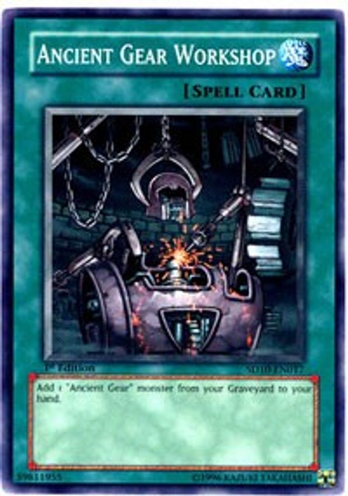 Ancient Gear Workshop (SD10-EN017) - Common