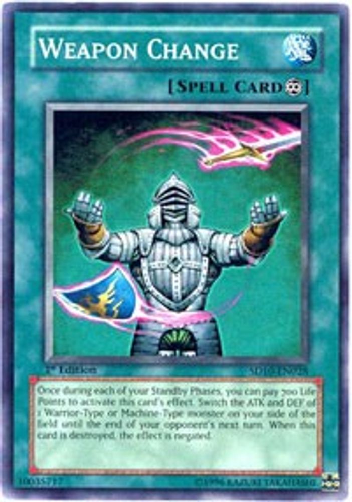 Weapon Change (SD10-EN028) - Common