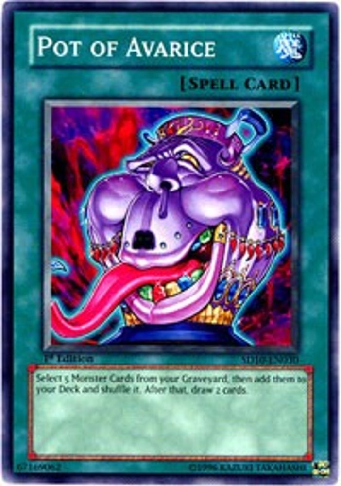 Pot of Avarice (SD10-EN030) - Common